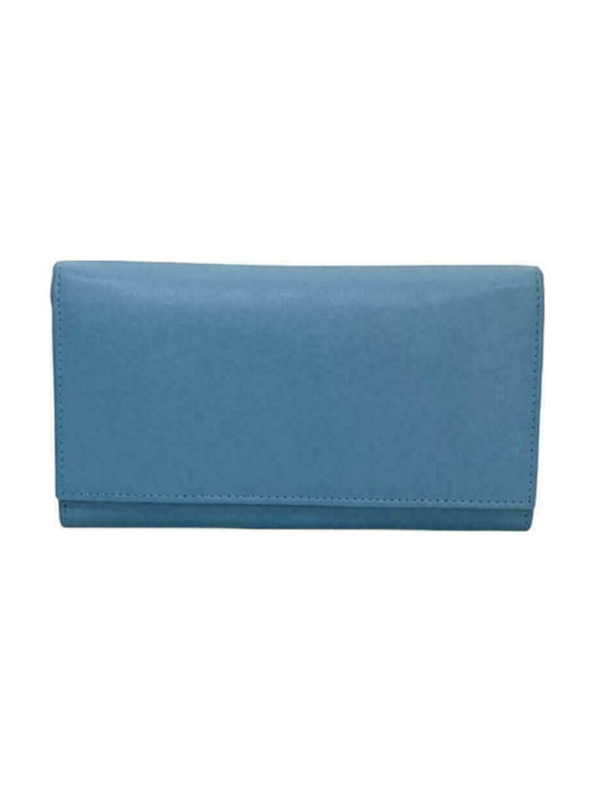 Damen Portemonnaie aus echtem Leder von ausgezeichneter Qualität in Blau