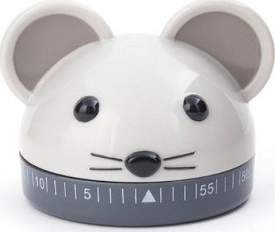 Kikkerland Analog Küchentimer Mouse Countdown