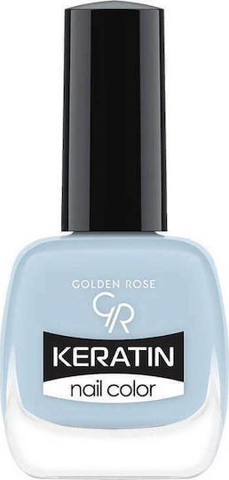 Golden Rose Keratin Glossy Βερνίκι Νυχιών Γαλάζιο 69 10.5ml