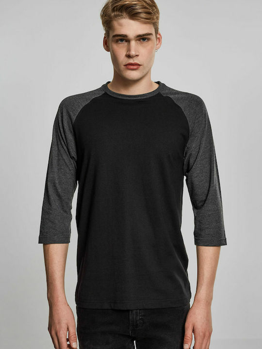 Urban Classics Contrast T-shirt Black / Charcoal