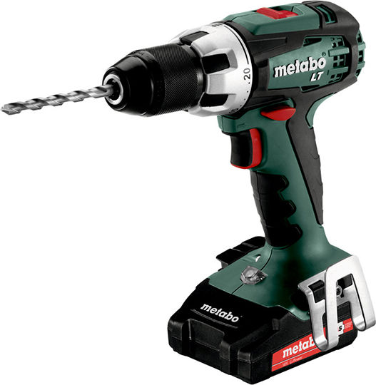 Metabo BS 18 LT Compact Mașină De Găurit Cu Baterie 18V 2x2Ah