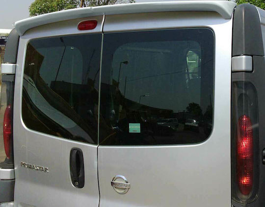 Motordrome Car Rear Spoiler Roof from Polyurethane Nissan Primastar Double Door 2001-2014