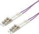 Value Value Optical Fiber Cable LC-LC 0.5m Purple