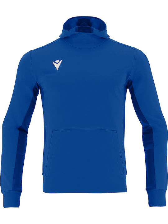 Macron Electro Men's Sweatshirt with Hood Royal