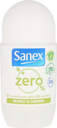 Sanex Zero 0% Respect & Control Protecție 24h Deo Deodorant 24h Roll-On Fără Aluminiu 50ml Sanex Zero 0% Respect & Control Protecție 24h Deo Deodorant 24h Roll-On Fără Aluminiu 50ml