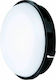 Avide ABBHL-R-20W-NW-BL Outdoor Ceiling Flush Mount with Integrated LED in Black Color 15.001.0216