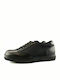 Fentini 525 Men's Leather Casual Shoes Black