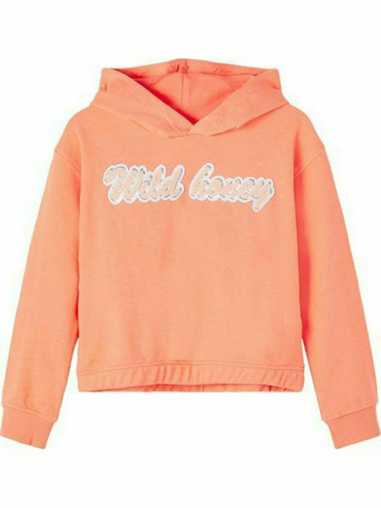 Name It Kids Sweatshirt with Hood Orange