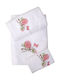 Viopros 2pc Bath Towel Set 646525 33 Ecru Weight 480gr/m²