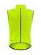 Force V48 Cycling Windbreaker Jacket Sleeveless Yellow