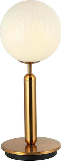 Viokef Dekorative Lampe mit Fassung für G9 Lampe Gold