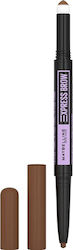 Maybelline Express Brow Μολύβι για Φρύδια 02 Medium Brown Satin Duo