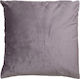 Viopros Sofa Cushion 230 from Velvet Grey 45x45cm.