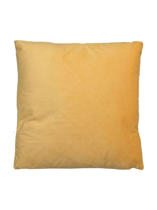 Viopros Sofa Cushion 230 from Velvet Yellow 45x45cm.