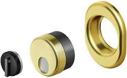 Disec MRM39 Magnetic Defender Lock Armoured Door Gold