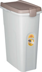 Stefanplast Cibo Kunststoff Futterlagerbehälter für Hunde Weißer 40000ml 60462