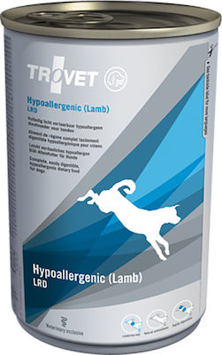 Trovet Hypoallergenic LRD Umedă pentru Câini Câine cu Miel în Conservă 1 x 400gr.