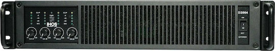 Ihos D-2004 Power Amplifier PA 4 Channels 640W/4Ω 400W/8Ω L005791