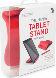 IF The Handy Βάση Tablet Γραφείου σε Κόκκινο χρώμα