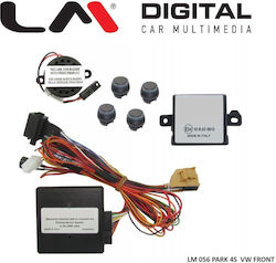 LM Digital Σύστημα Παρκαρίσματος Αυτοκινήτου με Buzzer και 4 Αισθητήρες για Vag Group σε Μαύρο Χρώμα LM Digital Σύστημα Παρκαρίσματος Αυτοκινήτου με Buzzer και 4 Αισθητήρες για Vag Group σε Μαύρο Χρώμα