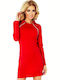 Numoco Mini Kleid Rot