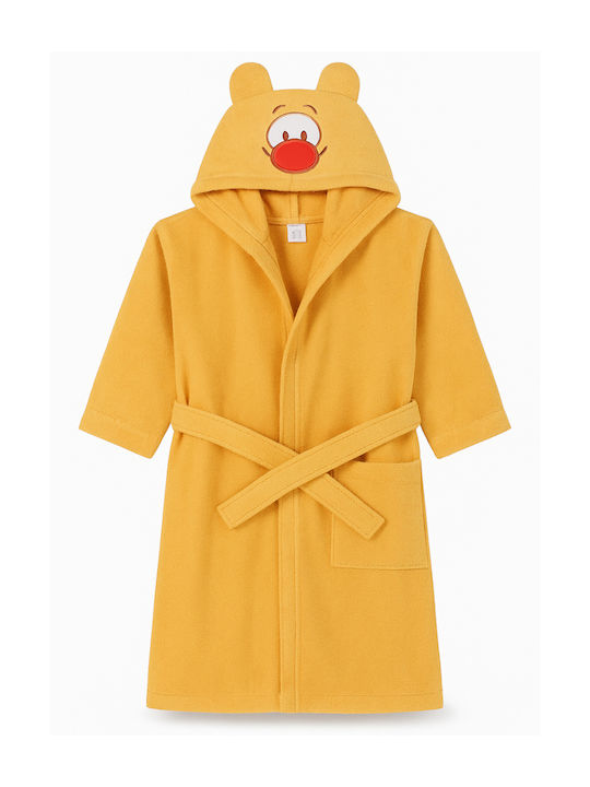 Beboulino Kids Hooded Bathrobe Tiger Orange 702-0740-0004