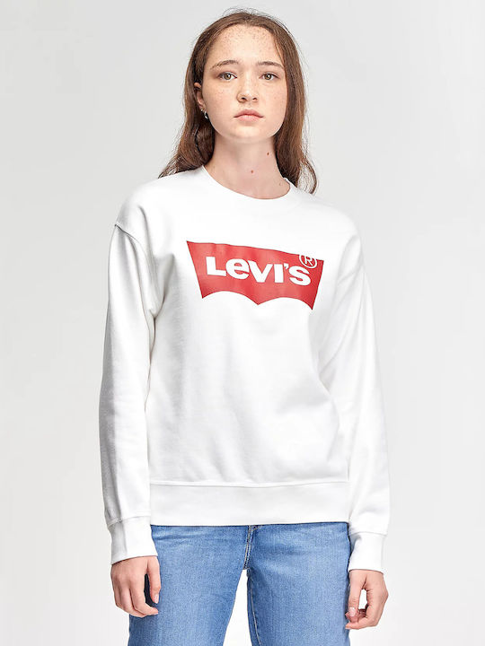 Core Batwing Long Women's Sweatshirt White