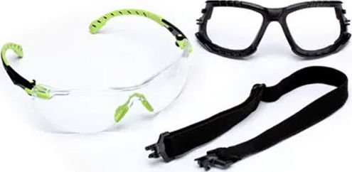 3M Solus Safety Glasses with Transparent Lenses 1000