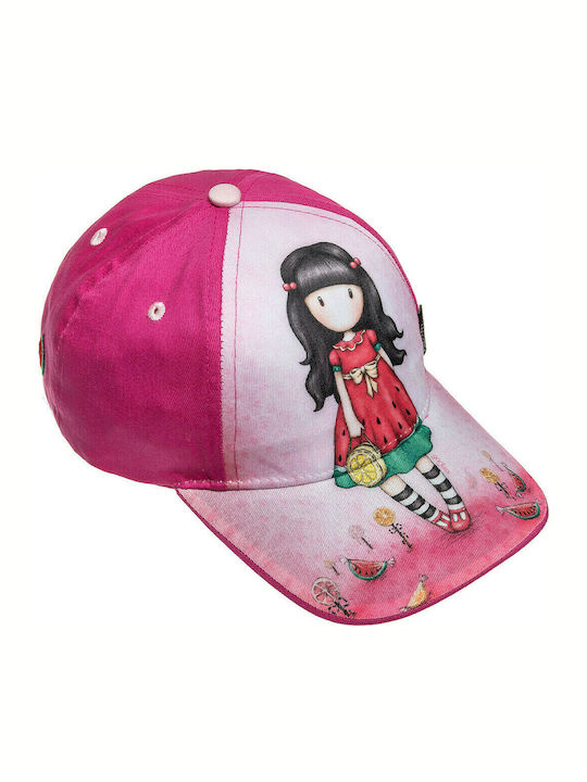 Alouette Kids' Hat Jockey Fabric Santoro Fuchsia