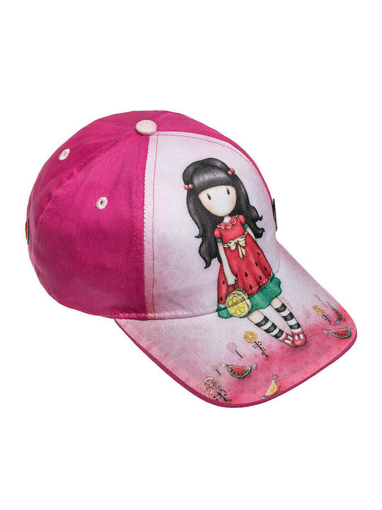 Alouette Kids' Hat Jockey Fabric Santoro Fuchsia