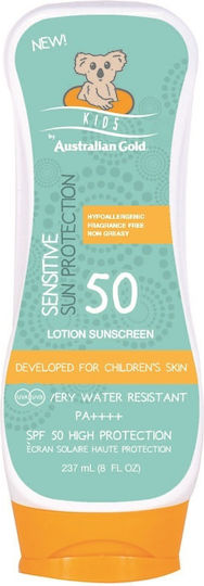 Australian Gold Wasserdicht Kinder Sonnencreme Emulsion SPF50 237ml