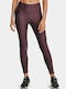 HeatGear® Training Damen Gekürztes Leggings mit Formendefinition Burgundisch