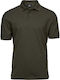 Tee Jays Men's Short Sleeve Promotional Blouse Dark Olive