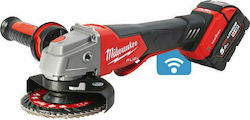 Milwaukee ONEFSAG125XPDB-502X Τροχός με 2 Μπαταρίες 5Ah