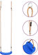 vidaXL Plastic Hanging Swing 180x17cm for 3+ years Blue