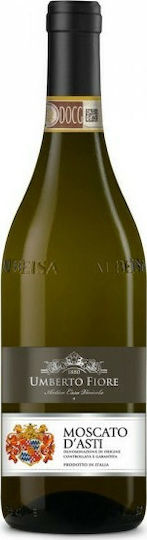 Manfredi Cantine Vin Umberto Fiore D’Asti Moscato Bianco Alb Demidulce Spumant 750ml