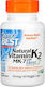 Doctor's Best Natural Vitamin K2 Mk7 With MenaQ7 Βιταμίνη για την Υγεία των Οστών 45mcg 60 φυτικές κάψουλες