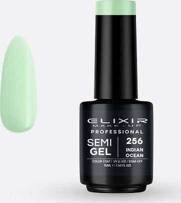 Elixir Semi Gel Ημιμόνιμο Βερνίκι Νυχιών 256 Indian Ocean 15ml