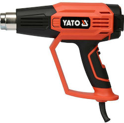 Yato YT-82295 Πιστόλι Θερμού Αέρα 2000W με Ρύθμιση Θερμοκρασίας εως και 600°C