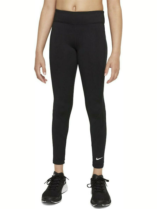 Детски Клин Дълъг Dri-Fit Черен One Luxe Jr