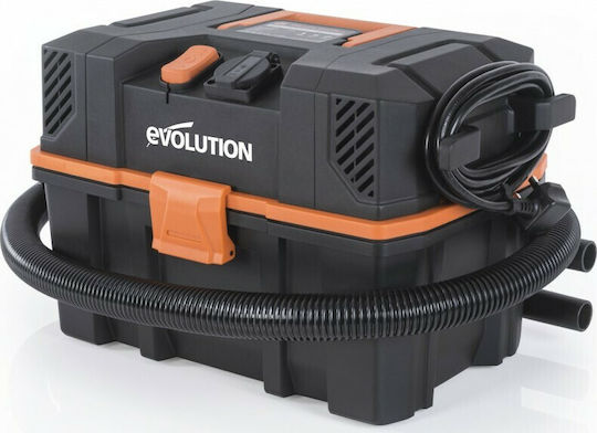 Evolution R15VAC Vacuum Wet / Dry 1000W with Plastic Bin 15lt