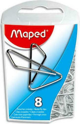 Maped Τριγώνικοί Paper Clip 8pcs