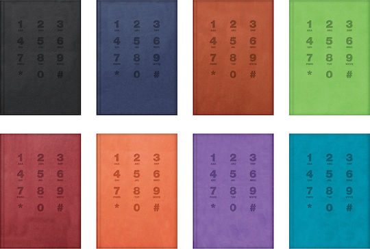 The Writing Fields Phone Directory 11x17cm (Μiscellaneous colours)