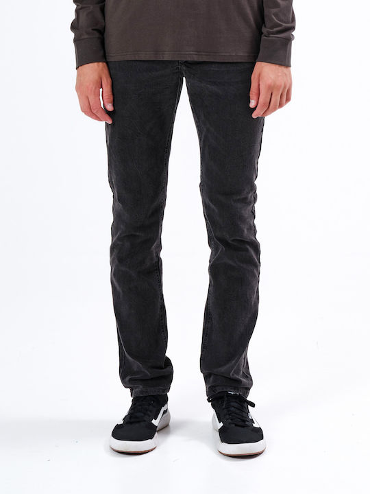 Emerson Men's Jeans Pants Elastic Regular Fit Straight Black