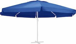 vidaXL Ersatzschirmstoff Blau 6m