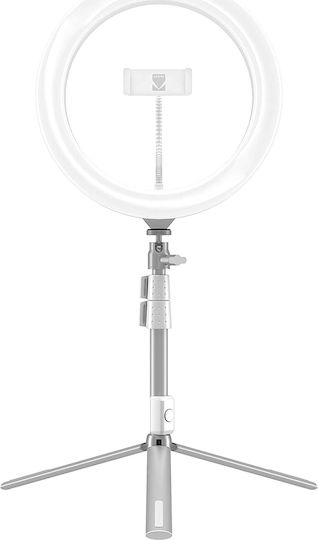 Kodak RL001 Ring Light 25.4cm 3500 - 5500K with Desktop Tripod and Mobile Phone Holder