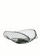 Alessi Trinity Fruit Bowl Metallic Black 43x43x10cm