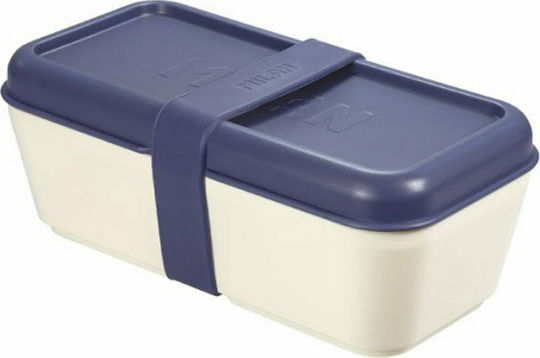 Milan Plastik Mittagsbox Blau Mit Fächern 750ml