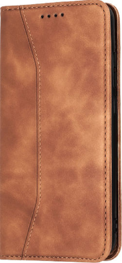 Bodycell PU Leather Wallet Synthetic Leather Brown (OnePlus Nord N100)