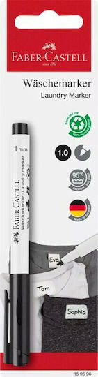 Faber-Castell Marker Black for Fabric για Σήμανση 1mm